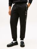 Black Tommy Logo Sweatpants  Men