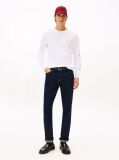 White Long Sleeve Slim Fit T-Shirt  Men