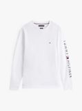 White Long Sleeve Slim Fit T-Shirt  Men