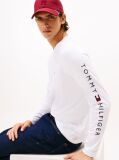 White Long Sleeve Slim Fit T-Shirt  Men