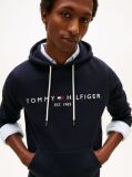 Blue TOMMY LOGO HOODY  Men