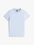 Blue Flag Embroidery Slim Fit T-Shirt  Men