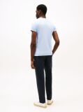 Blue Flag Embroidery Slim Fit T-Shirt  Men