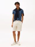 Blue Flag Embroidery Slim Fit T-Shirt  Men
