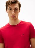 Red Flag Embroidery Slim Fit T-Shirt  Men