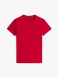 Red Flag Embroidery Slim Fit T-Shirt  Men