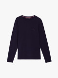Blue Long Sleeve Extra Slim Fit T-Shirt  Men