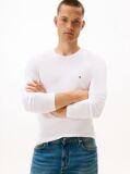 White Long Sleeve Extra Slim Fit T-Shirt  Men