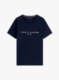 Blue TOMMY HILFIGER LOGO T-SHIRT  Men