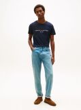 Blue TOMMY HILFIGER LOGO T-SHIRT  Men