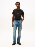 Black TOMMY HILFIGER LOGO T-SHIRT  Men