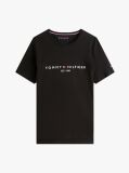 Black TOMMY HILFIGER LOGO T-SHIRT  Men