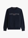 Blue Tommy Logo Sweatshirt  Men
