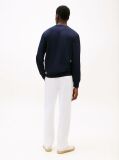 Blue Tommy Logo Sweatshirt  Men