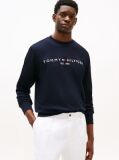 Blue Tommy Logo Sweatshirt  Men