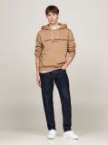 Brown Tommy Logo Hoody  Men