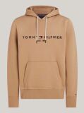Brown Tommy Logo Hoody  Men