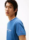 Blue Logo Slim Fit Jersey T-Shirt  Men