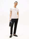 Beige Logo Slim Fit Jersey T-Shirt  Men