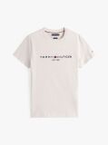 Beige Logo Slim Fit Jersey T-Shirt  Men