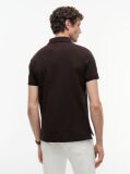 Brown 1985 Collection Regular Fit Pique Polo  Men