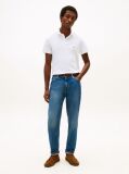 White 1985 Collection Slim Fit Pique Polo  Men