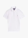 White 1985 Collection Slim Fit Pique Polo  Men