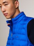 Blue PACKAGING QUILTED VEST FROM RECYCLED MATERIALS  Men