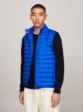 Blue PACKAGING QUILTED VEST FROM RECYCLED MATERIALS  Men