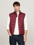 Red PACKAGING QUILTED VEST FROM RECYCLED MATERIALS  Men