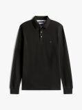 Black 1985 Collection Slim Fit Long Sleeve Polo  Men