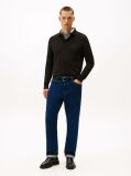 Black 1985 Collection Slim Fit Long Sleeve Polo  Men