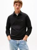 Black 1985 Collection Regular Fit Long Sleeve Polo  Men