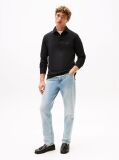 Black 1985 Collection Regular Fit Long Sleeve Polo  Men