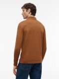 Brown 1985 Collection Regular Fit Long Sleeve Polo  Men
