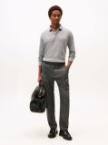 Grey 1985 Collection Regular Fit Long Sleeve Polo  Men