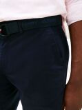 Blue Essential Brooklyn Twill Shorts With Belt  Men