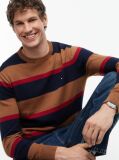 Multi Cotton Cashmere Crew Neck Jumper  Men