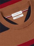 Multi Cotton Cashmere Crew Neck Jumper  Men