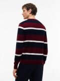 Red Cotton Cashmere Crew Neck Jumper  Men