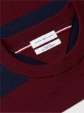 Red Cotton Cashmere Crew Neck Jumper  Men