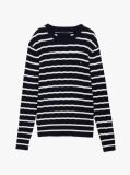 Multi Cable Knit Crew Neck Jumper  Men