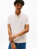 Beige TH Monogram Polo Shirt  Men