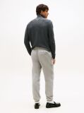 Grey Cuffed Leg Fleece Joggers  Men