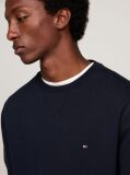 Blue Fleece Crew Neck Sweatshirt  Men