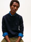 Blue Fleece Crew Neck Sweatshirt  Men