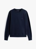 Blue Fleece Crew Neck Sweatshirt  Men
