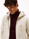 Beige Fleece Zip-Thru Hoody  Men