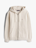 Beige Fleece Zip-Thru Hoody  Men