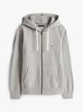 Grey Fleece Zip-Thru Hoody  Men